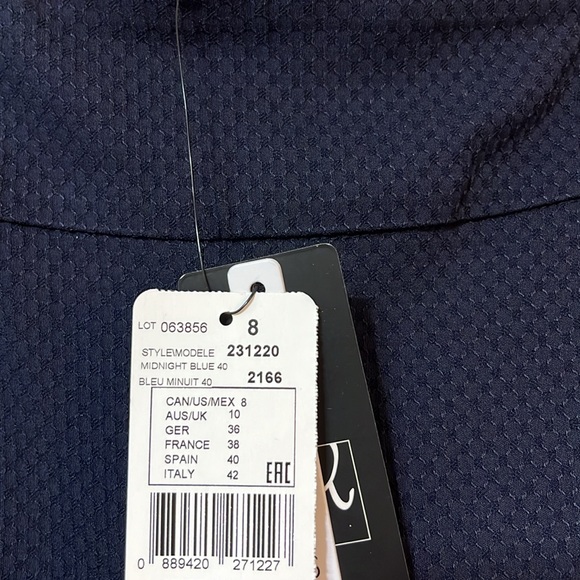 BNWT Joseph Ribkoff midnight blue/navy pants size 8 $132 - Picture 2 of 6